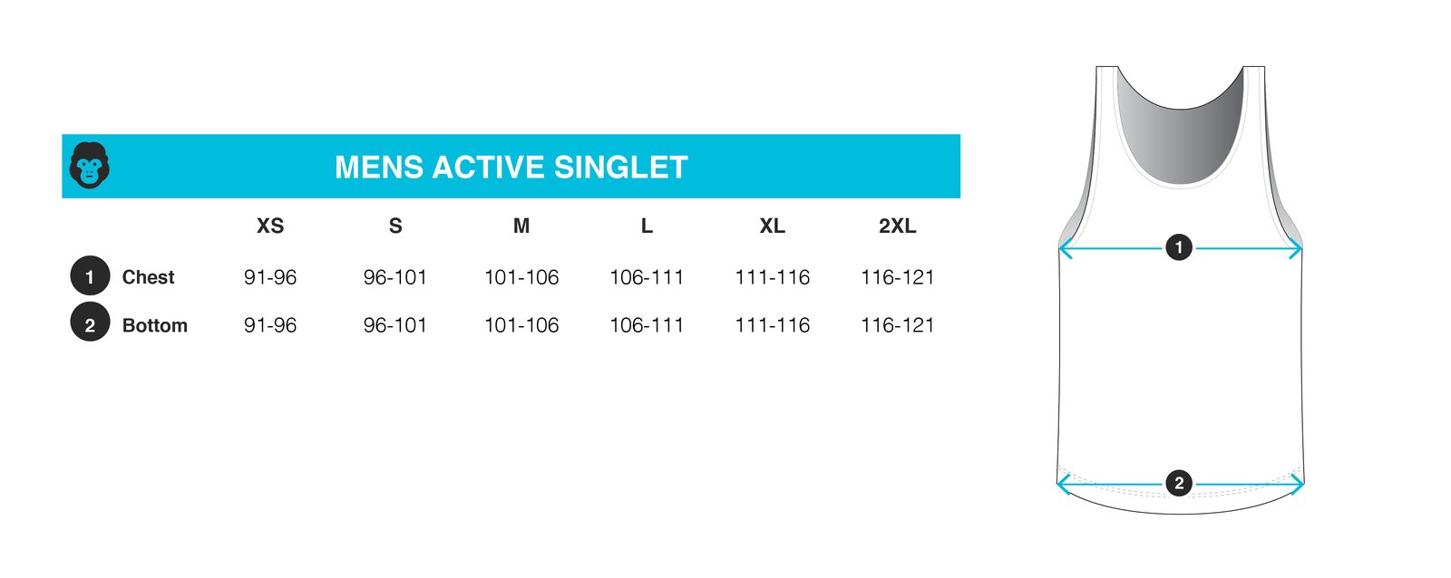 Men's Varsity Active Singlet | mekong